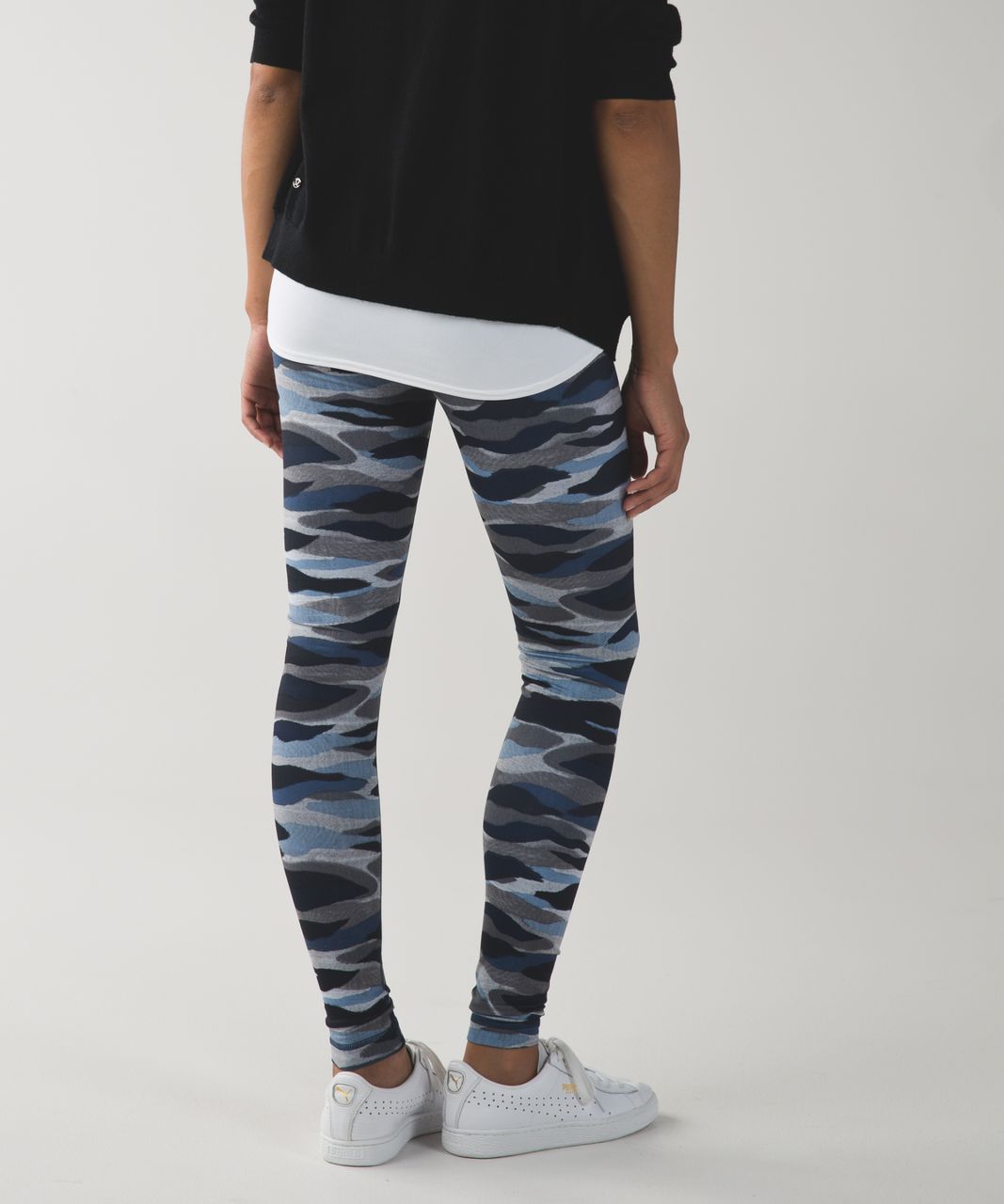 Lululemon Wunder Under Pant (Hi-Rise) *Full-On Luon - Mini Coast Camo Deep Navy Multi