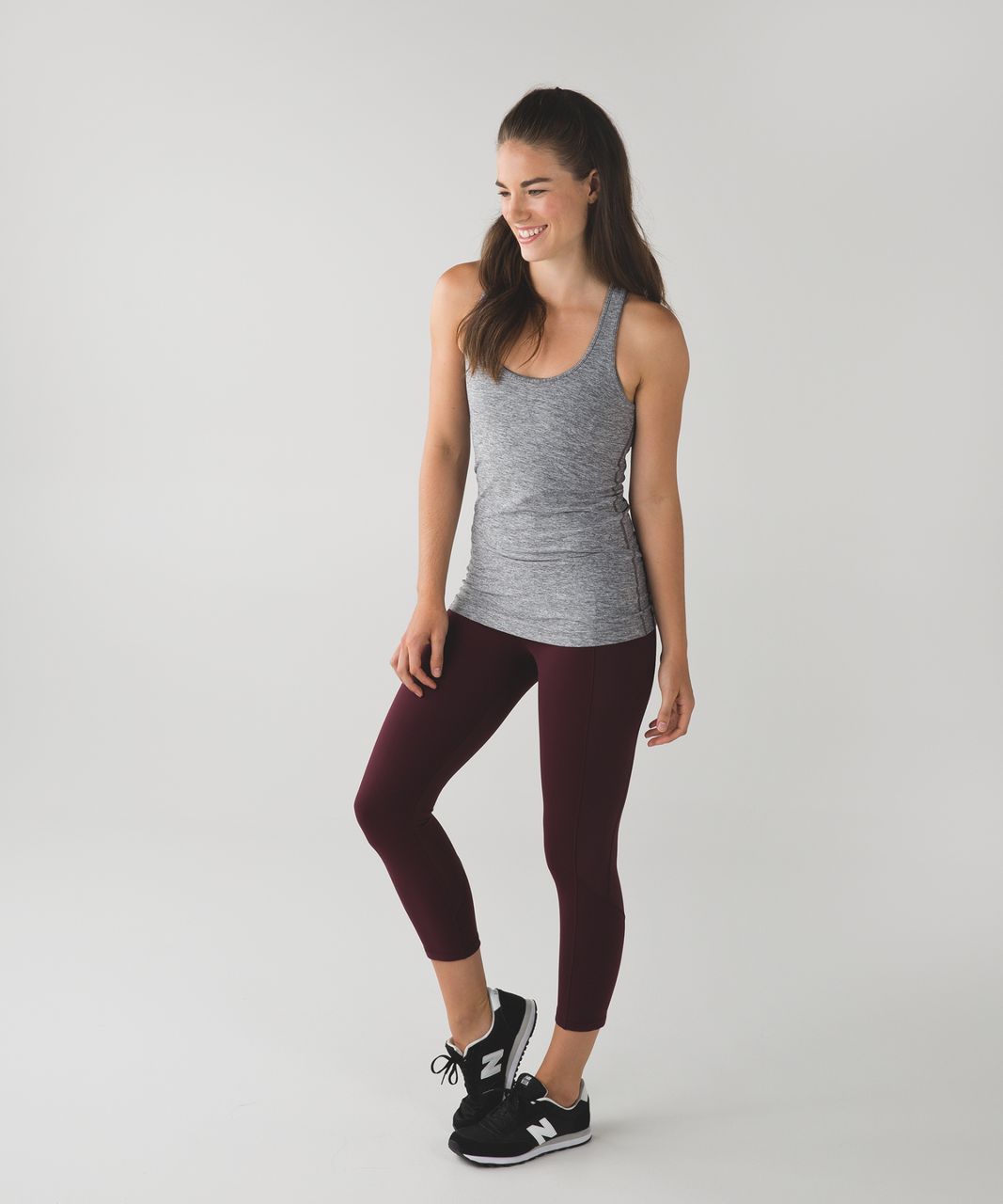 Lululemon Give Me Qi Crop - Bordeaux Drama / Cranberry