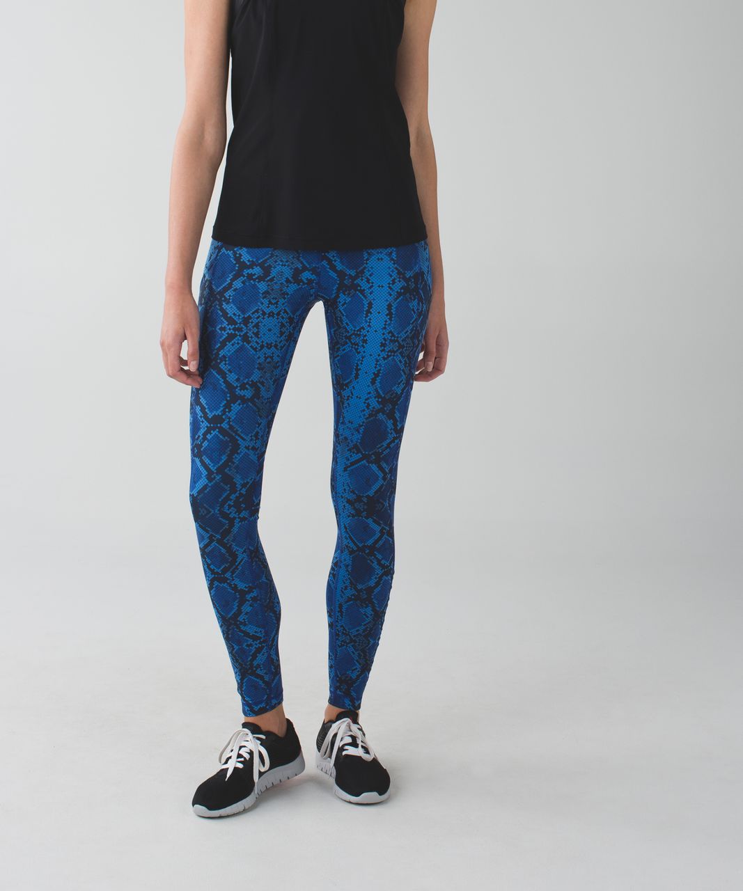 Lululemon Speed Tight IV *Full-On Luxtreme - Mini Ziggy Snake Pipe Dream Blue Sapphire Blue