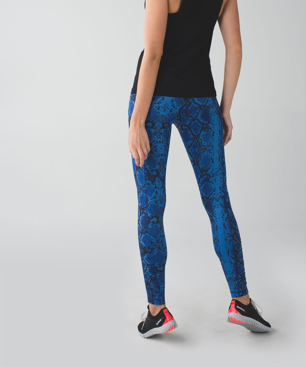 Lululemon Speed Tight IV *Full-On Luxtreme - Mini Ziggy Snake Pipe Dream Blue Sapphire Blue