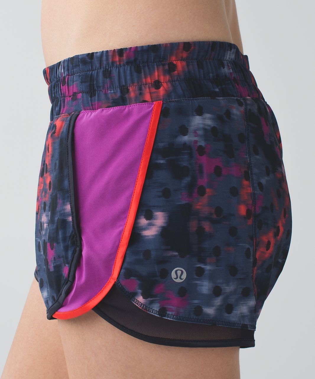 Lululemon Super Squad Short - Windy Blooms Regal Plum Multi / Ultra Violet / Naval Blue