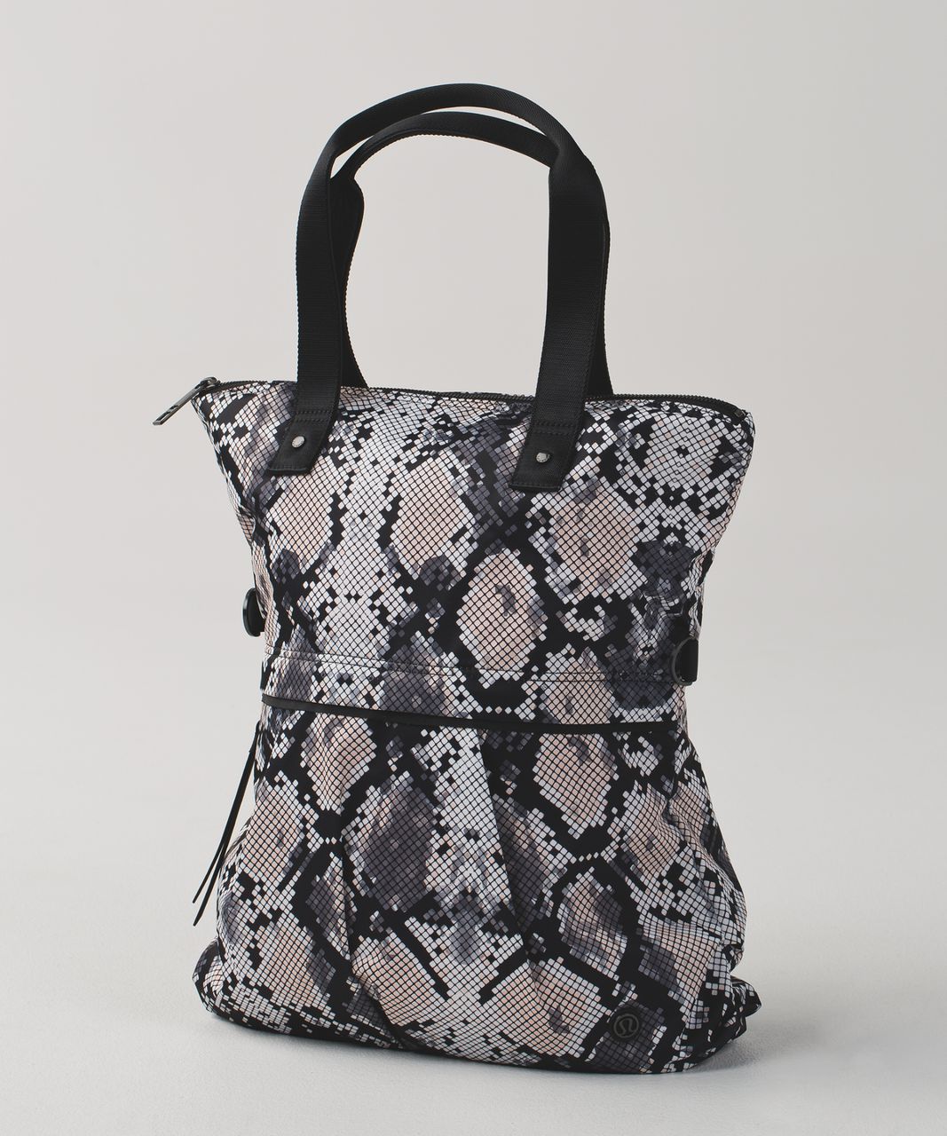 Lululemon Twice As Nice Tote - Ziggy Snake Butter Pink Black / Black