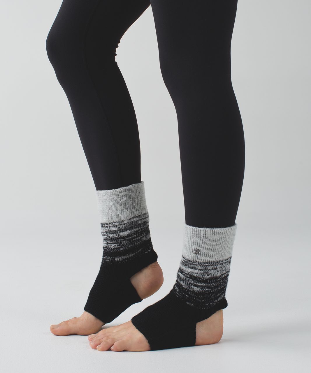 Lululemon Endless Summer Ankle Warmers - Black / Silver Spoon