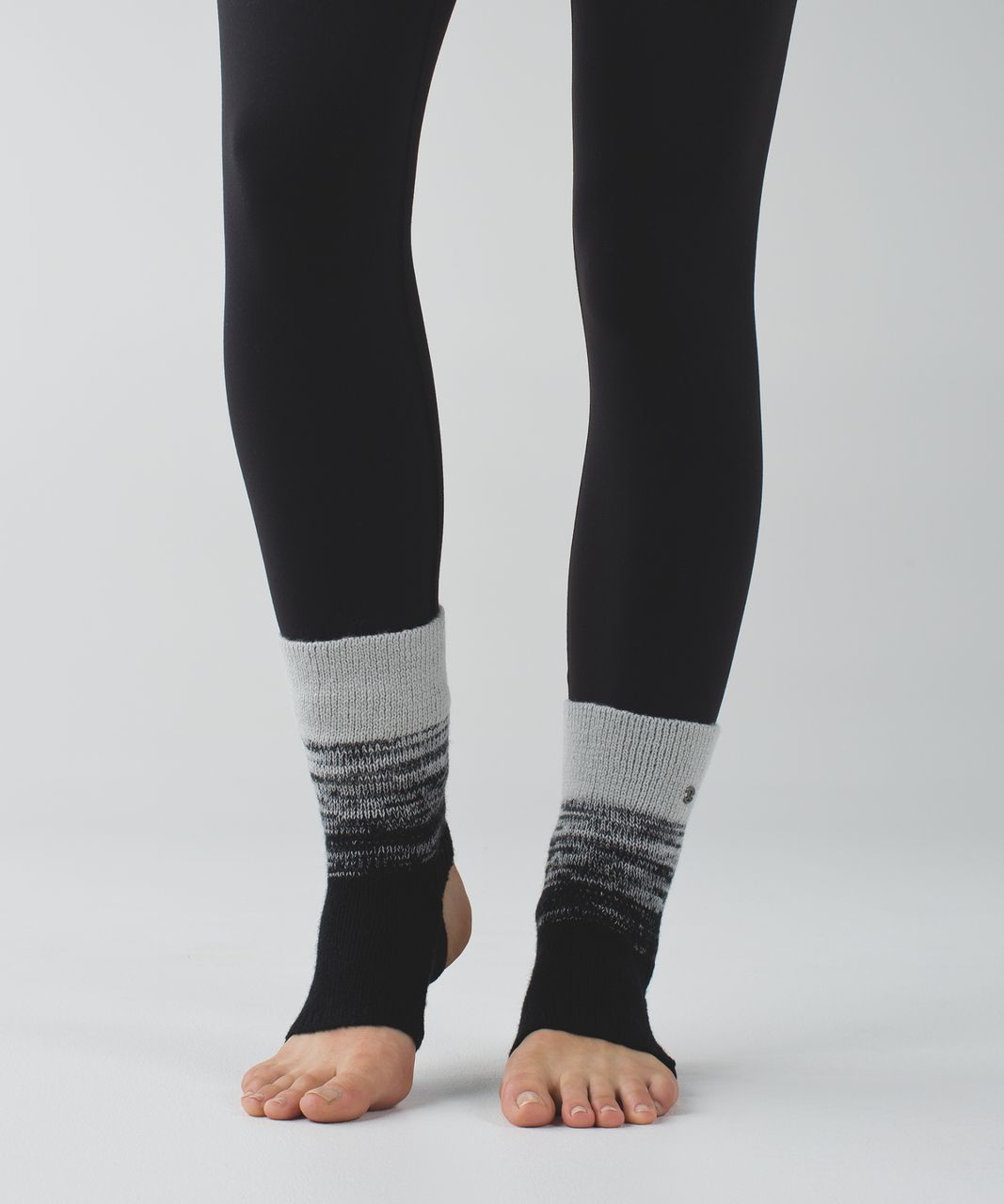 Lululemon Endless Summer Ankle Warmers - Black / Silver Spoon