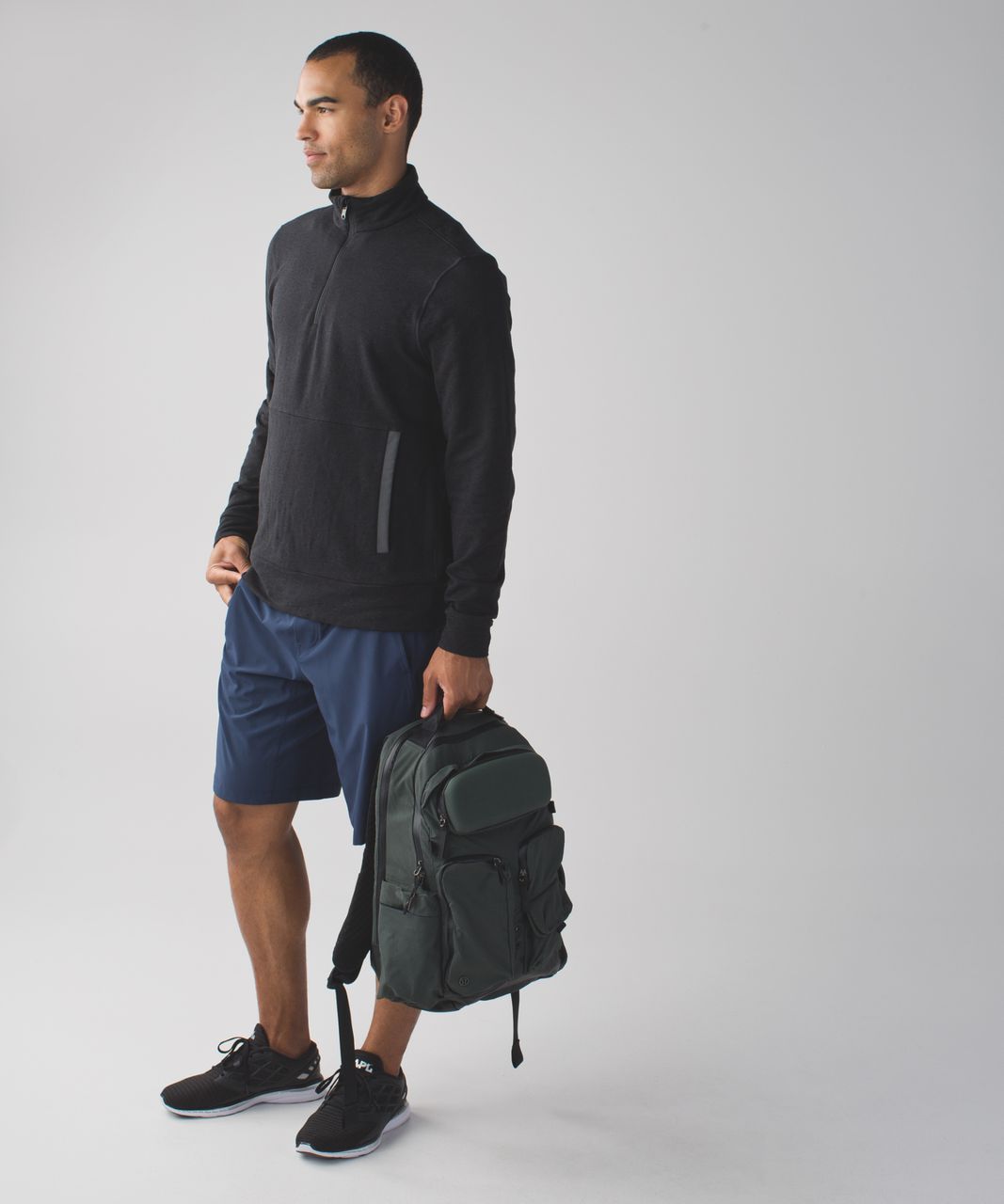 Lululemon Cruiser Backpack - Gator Green / Black