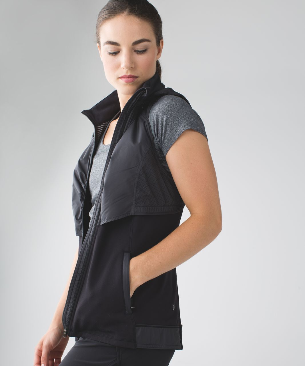 Lululemon Kanto Catch Me Vest - Black - lulu fanatics