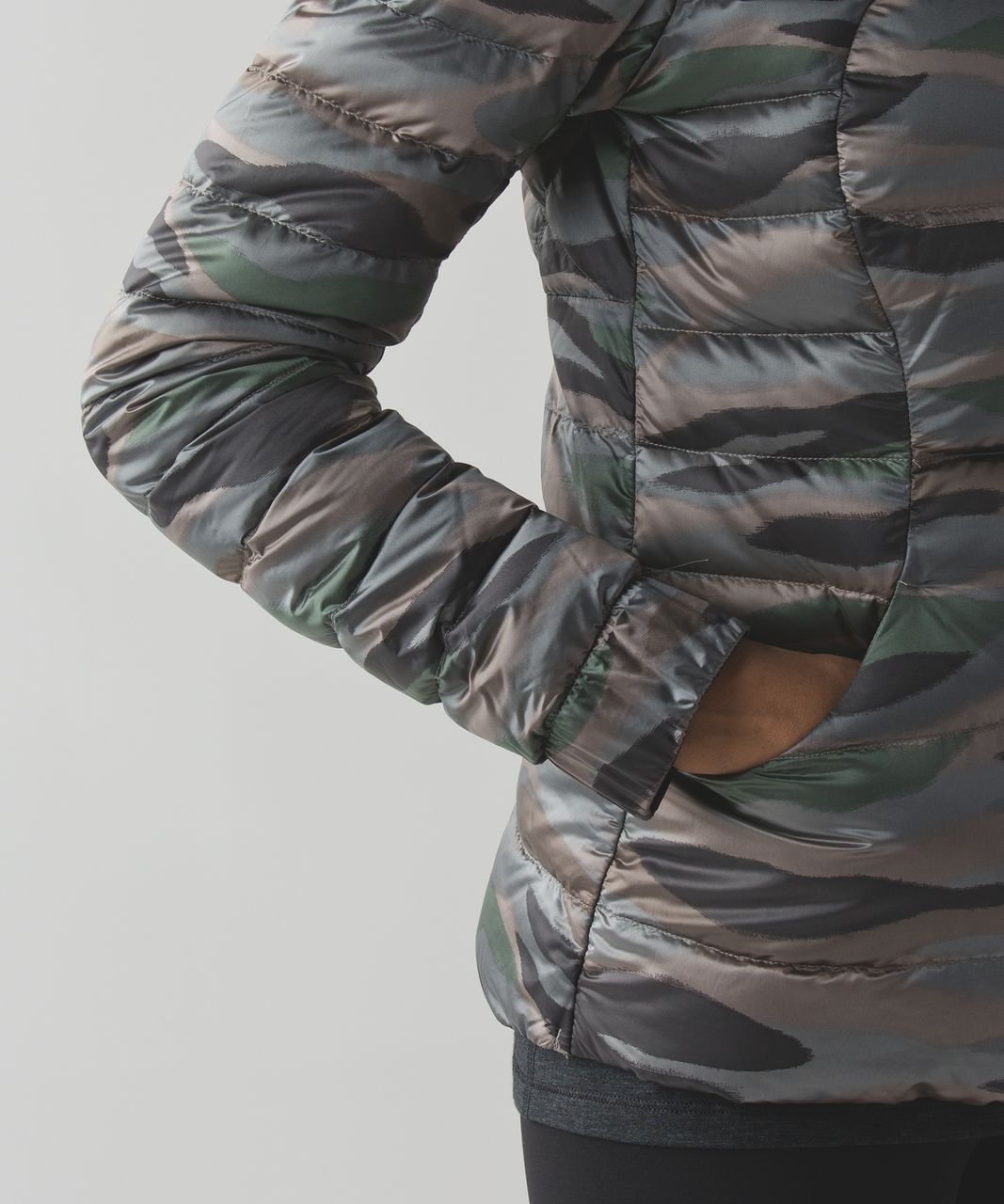 Lululemon Fluffin Awesome Jacket - Coast Camo Butter Pink Multi