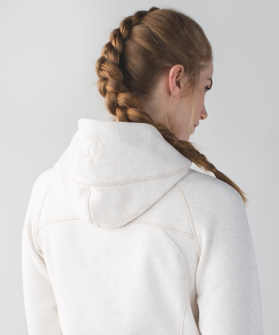 Lululemon Scuba Hoodie *Classic Cotton Fleece - Heathered Angel