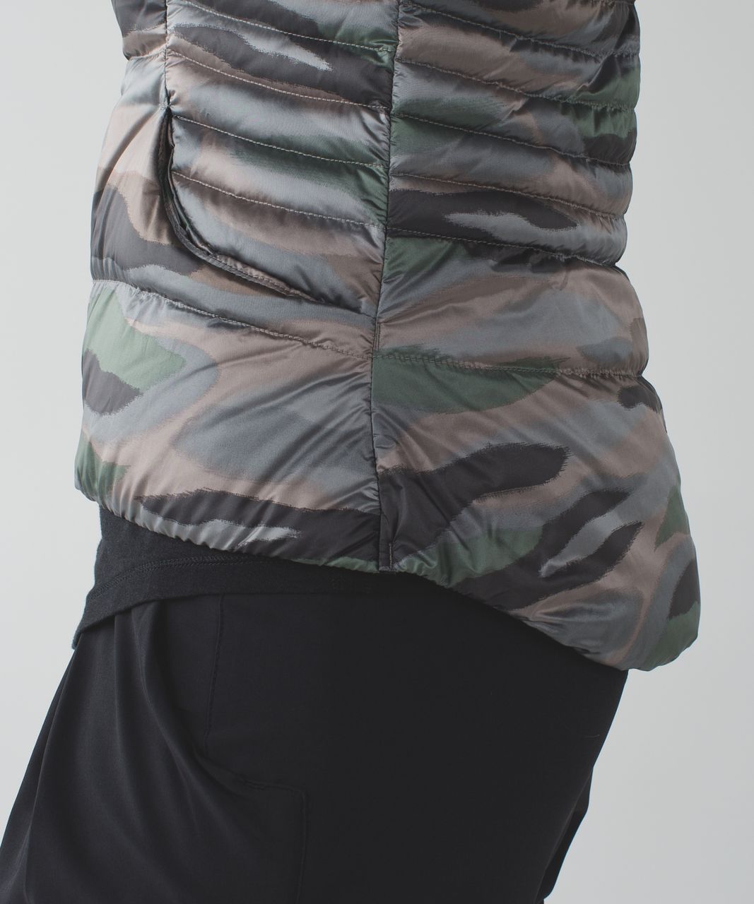 Lululemon dark fuel zone in crops coast camo fluffin awesome jacket - Agent  Athletica