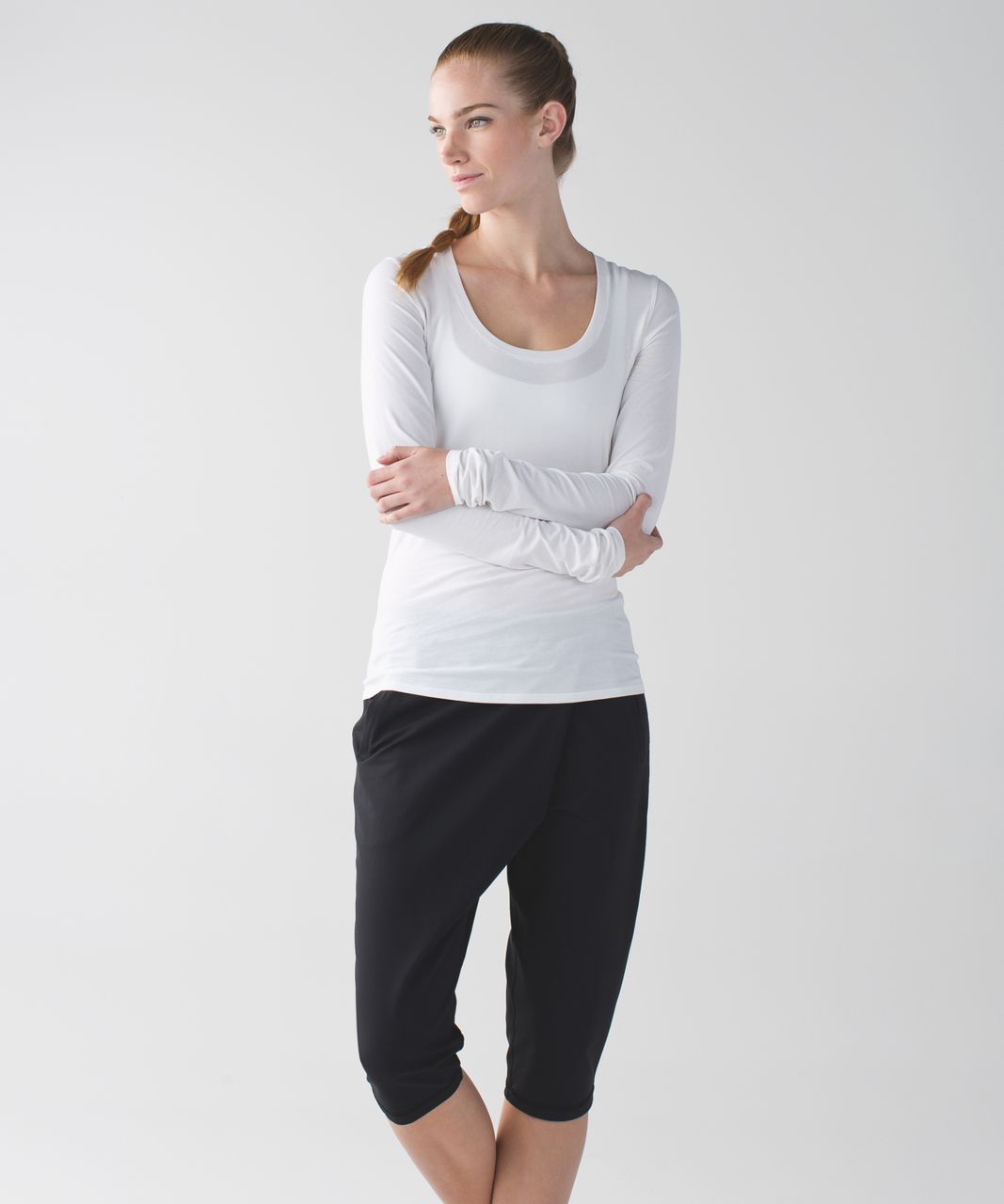 Lululemon Anahatasana Long Sleeve Tee - White