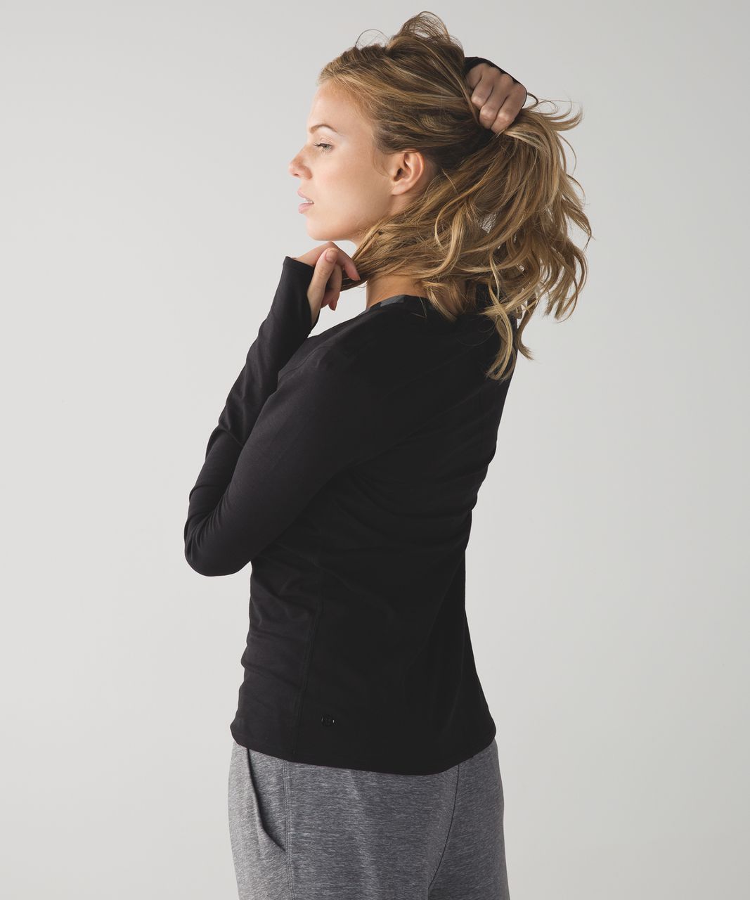 Lululemon Anahatasana Long Sleeve Tee - Black