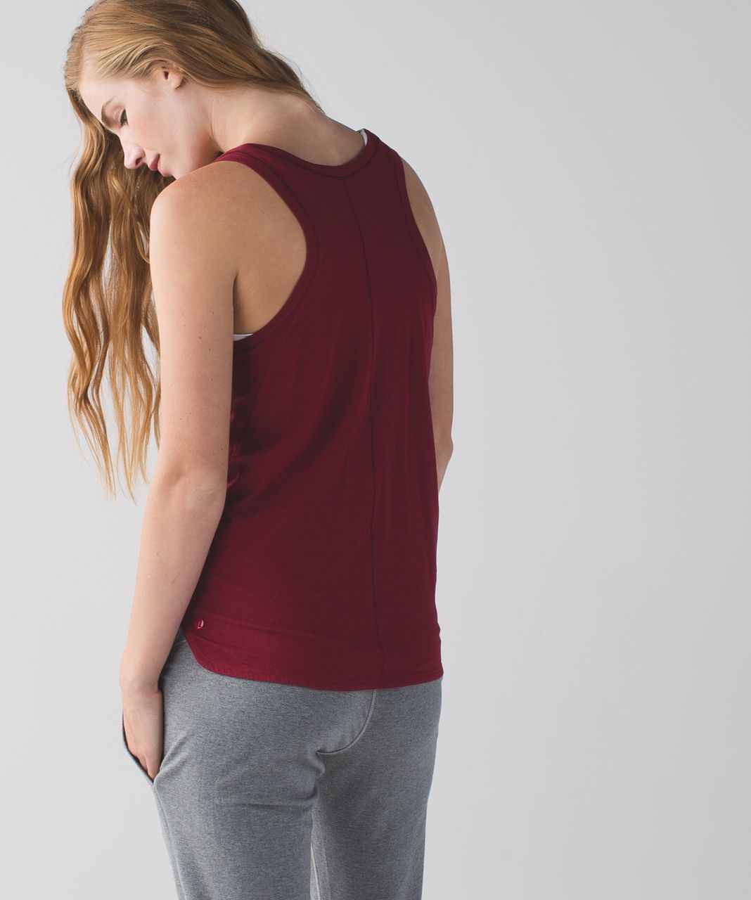 Lululemon Circadian Tank - Heathered Cranberry