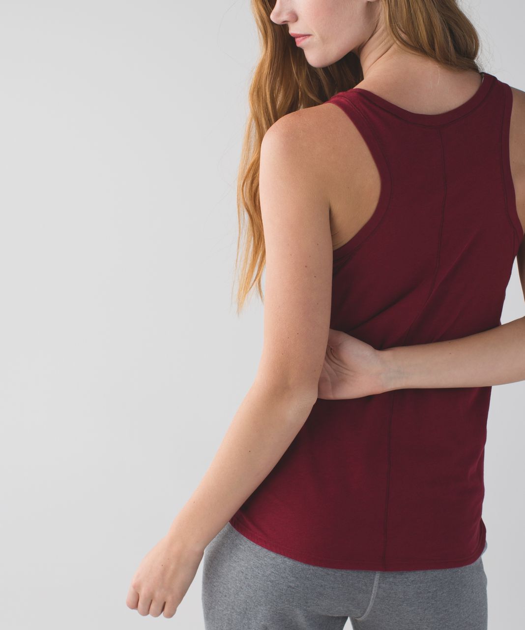 Lululemon Circadian Tank - Heathered Cranberry