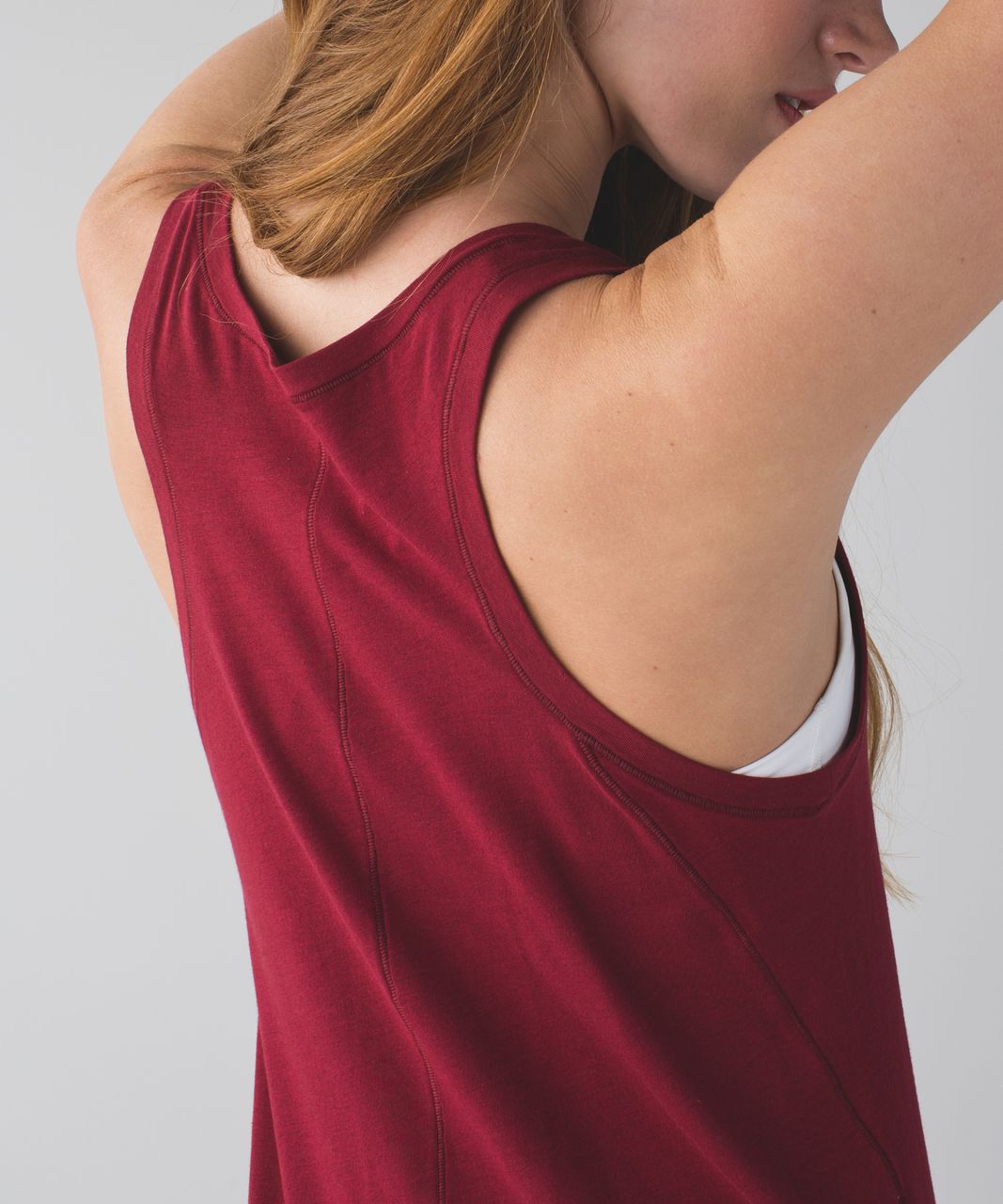 Lululemon Circadian Tank - Heathered Cranberry