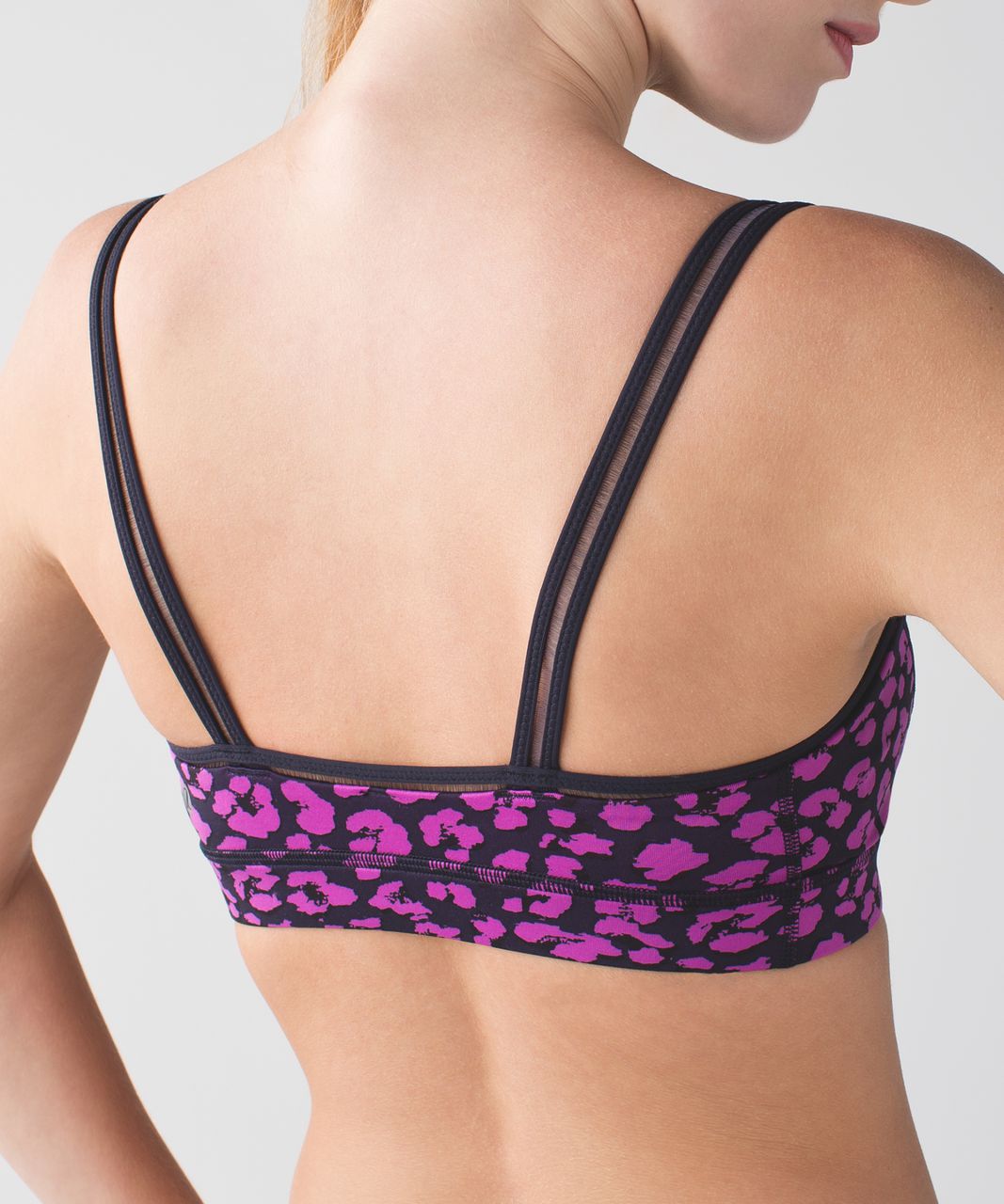 CHEETAH Print SPORTS BRA Womens Sports Bra Pink and Purple Animal