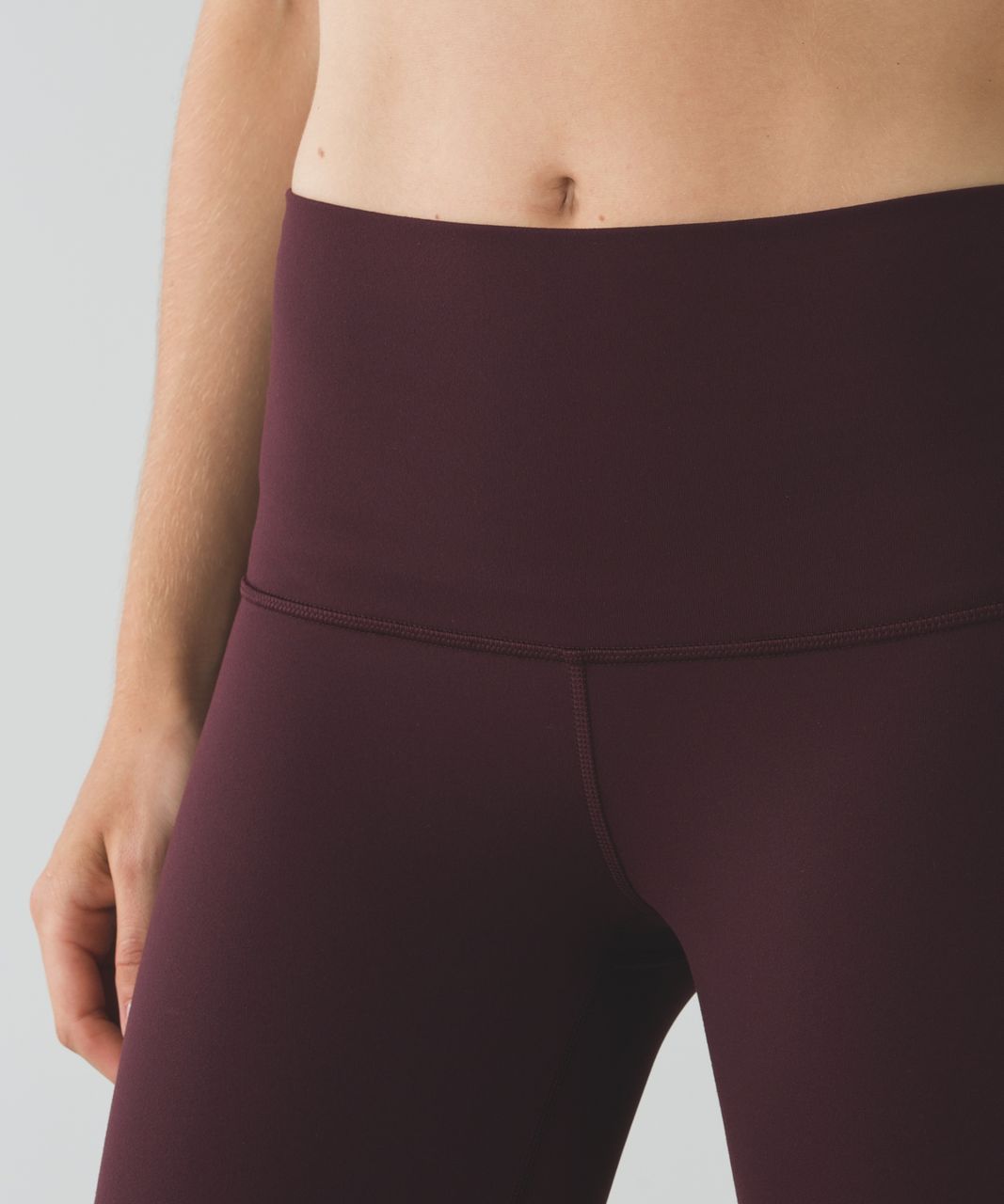 Lululemon Wunder Under Pant (Stirrup) - Bordeaux Drama