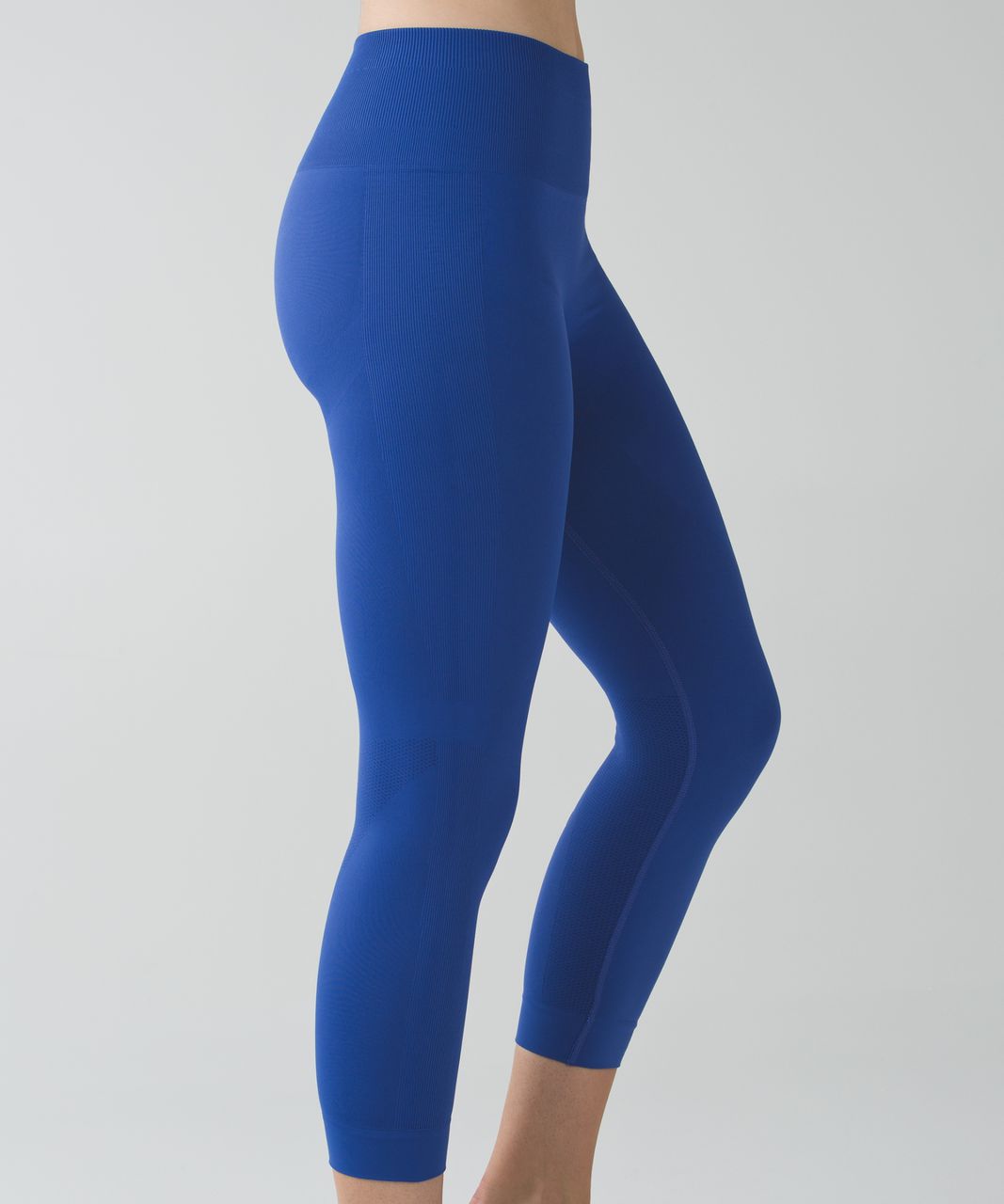 Lululemon Zone In Crop (21) - Peacock Blue - lulu fanatics