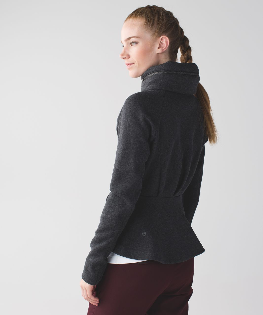 Lululemon &go Destination Hoodie - Heathered Black / Black