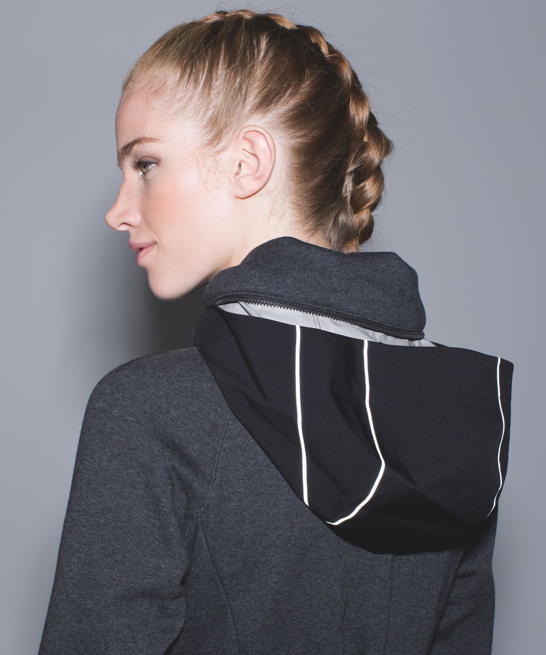 Lululemon &go Destination Hoodie - Heathered Black / Black