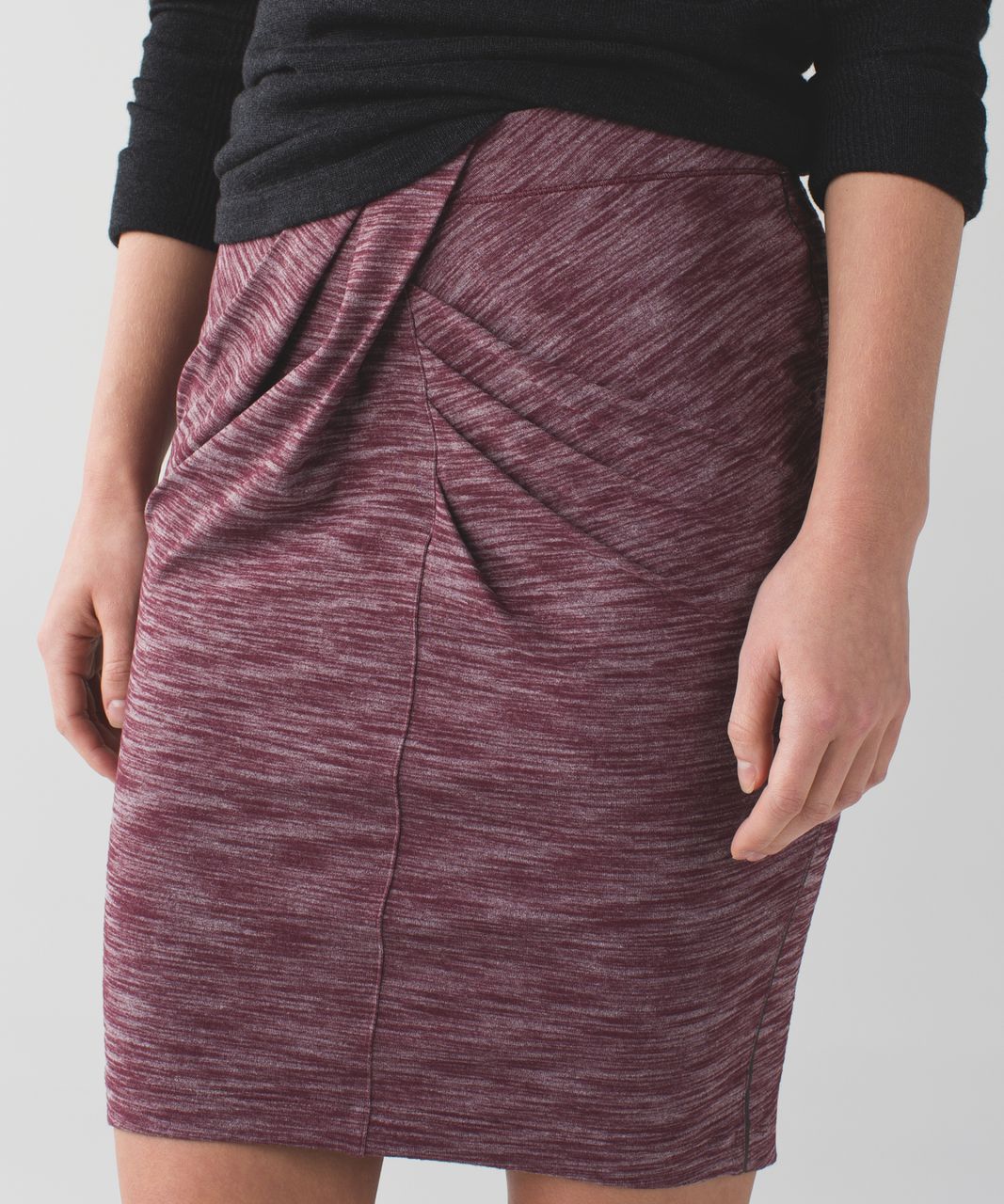 Lululemon &go Where-To Skirt - Heathered Bordeaux Drama