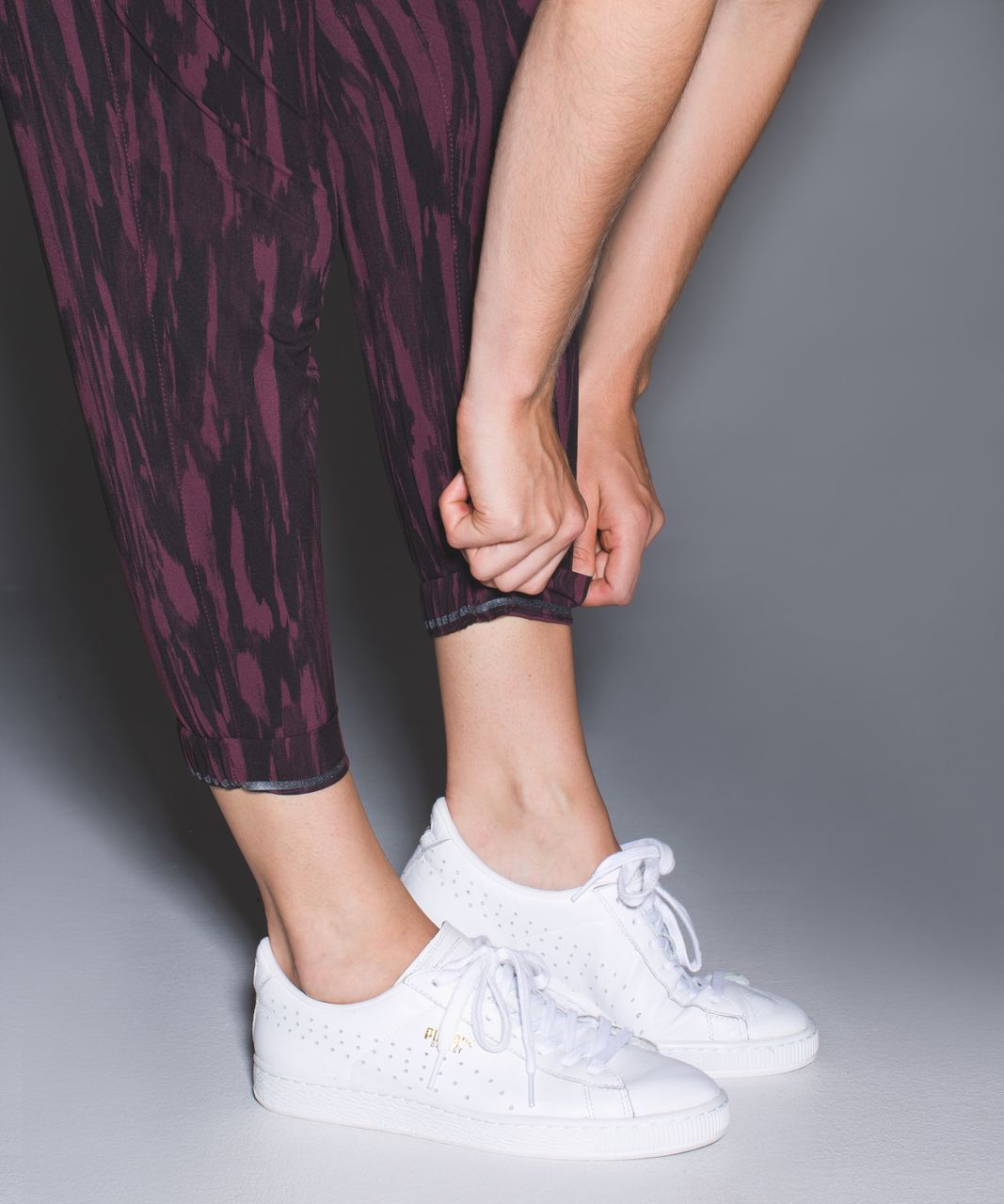 Lululemon &go City Jogger - Painted Animal Bordeaux Drama Black