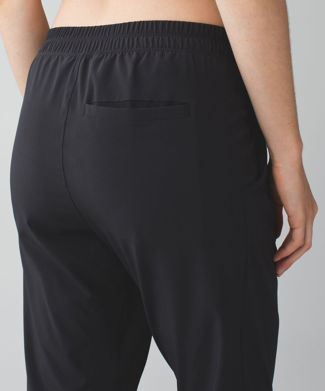 Lululemon &go On The Go Jogger Black Trouser Joggers 4 