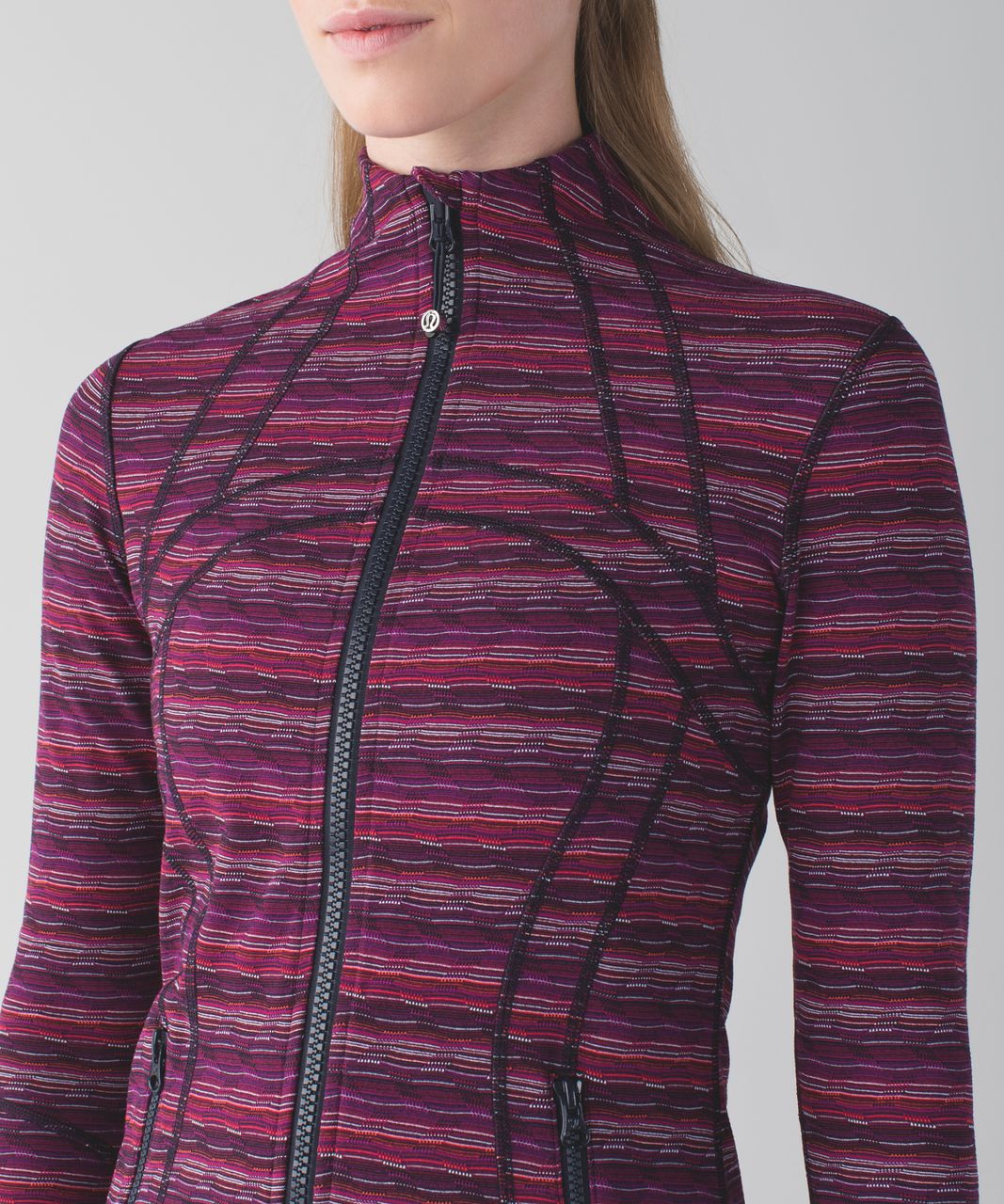 Lululemon Define Jacket - Space Dye Twist Regal Plum Alarming