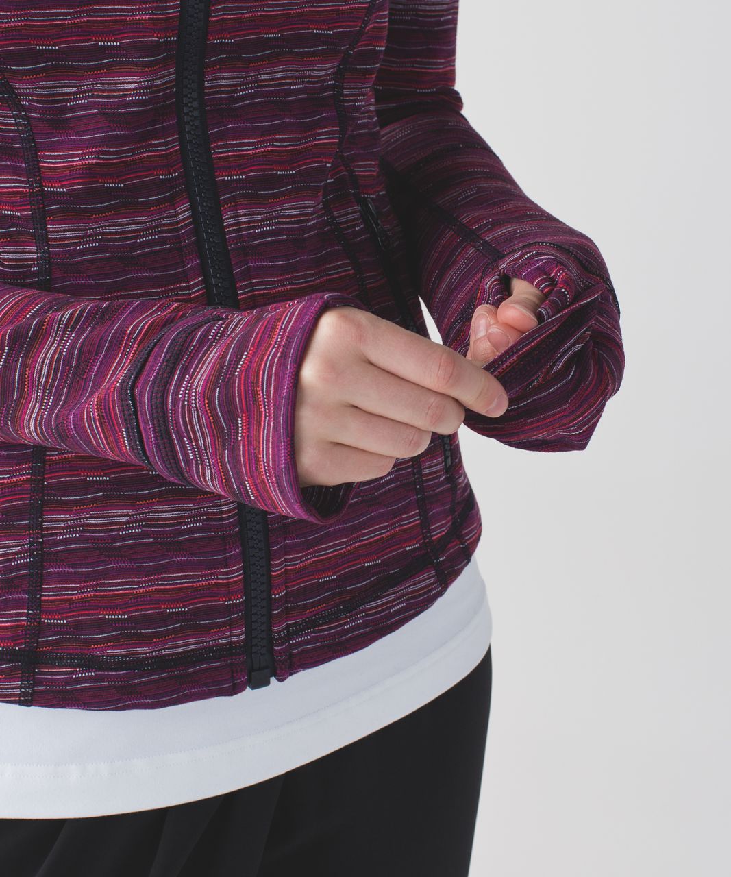 Lululemon Define Jacket - Space Dye Twist Regal Plum Alarming