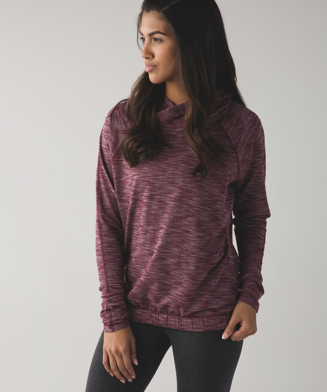 Lululemon Healthy Heart Pullover II - Heathered Bordeaux Drama / Bordeaux Drama