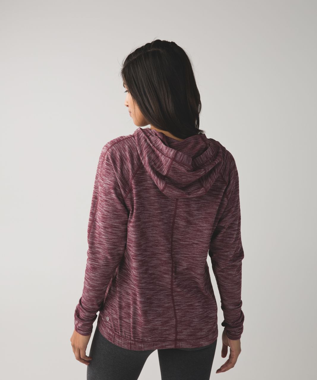 Lululemon Healthy Heart Pullover II - Heathered Bordeaux Drama / Bordeaux  Drama - lulu fanatics