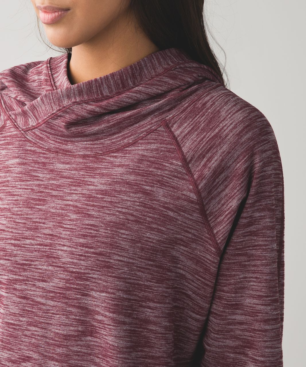 Lululemon Healthy Heart Pullover II - Heathered Bordeaux Drama / Bordeaux Drama