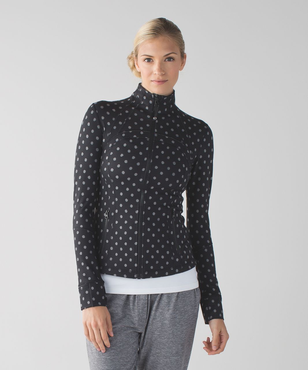 Lululemon Define Jacket - Ghost Dot Black Slate