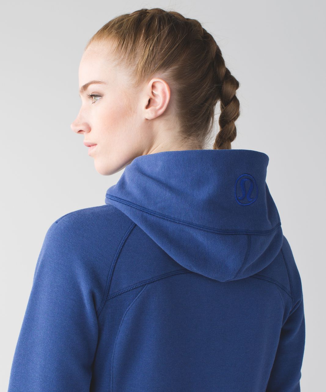 Lululemon Scuba Hoodie III - Heathered Sapphire Blue