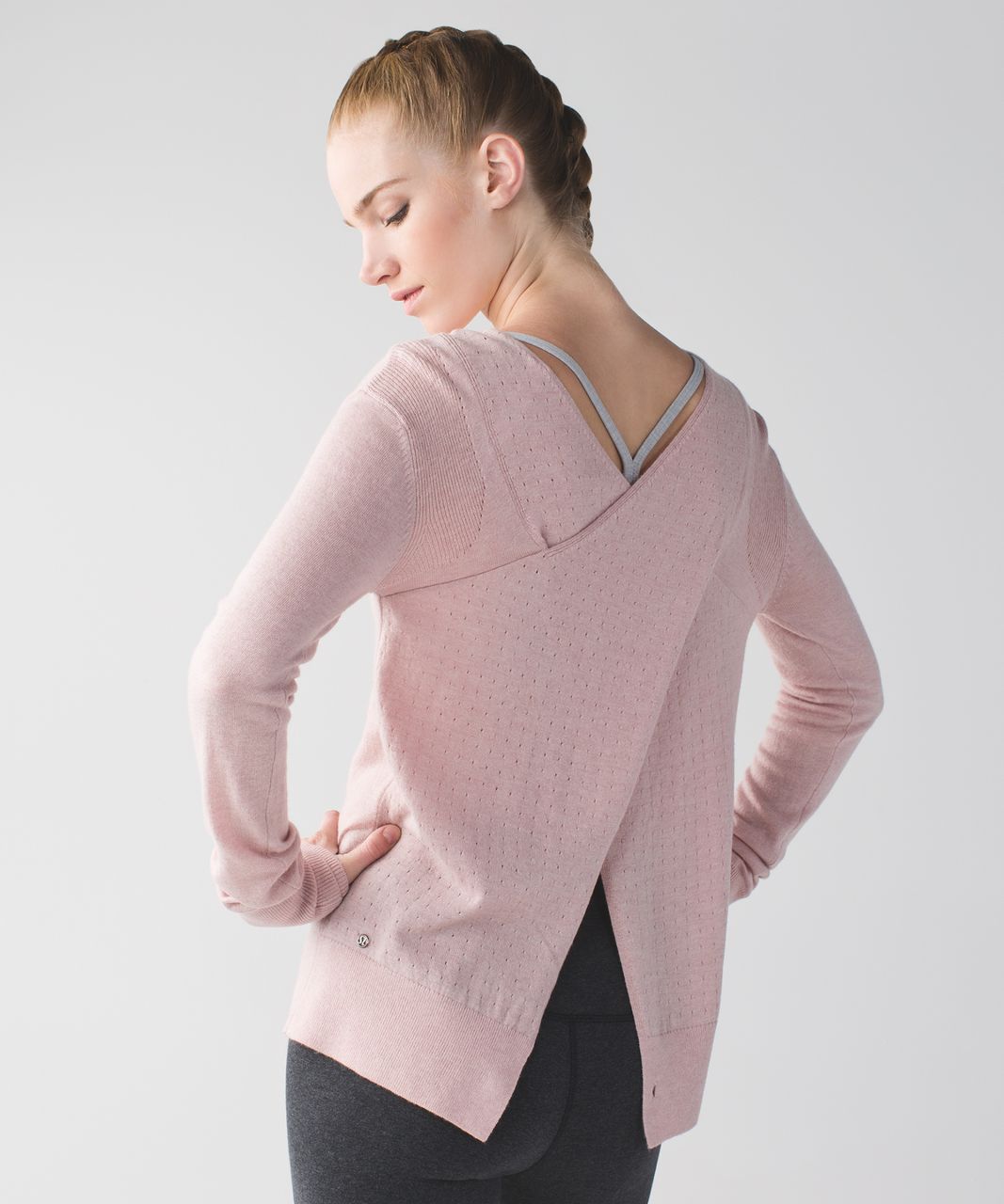 lululemon open back sweater