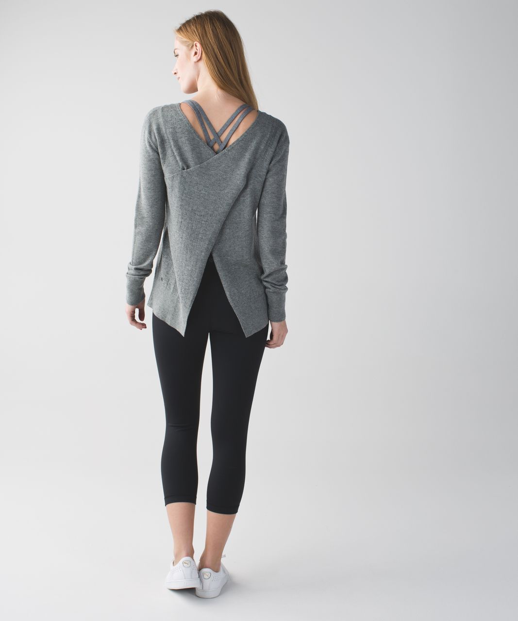 Lululemon Sunset Savasana Pullover - Heathered Medium Grey