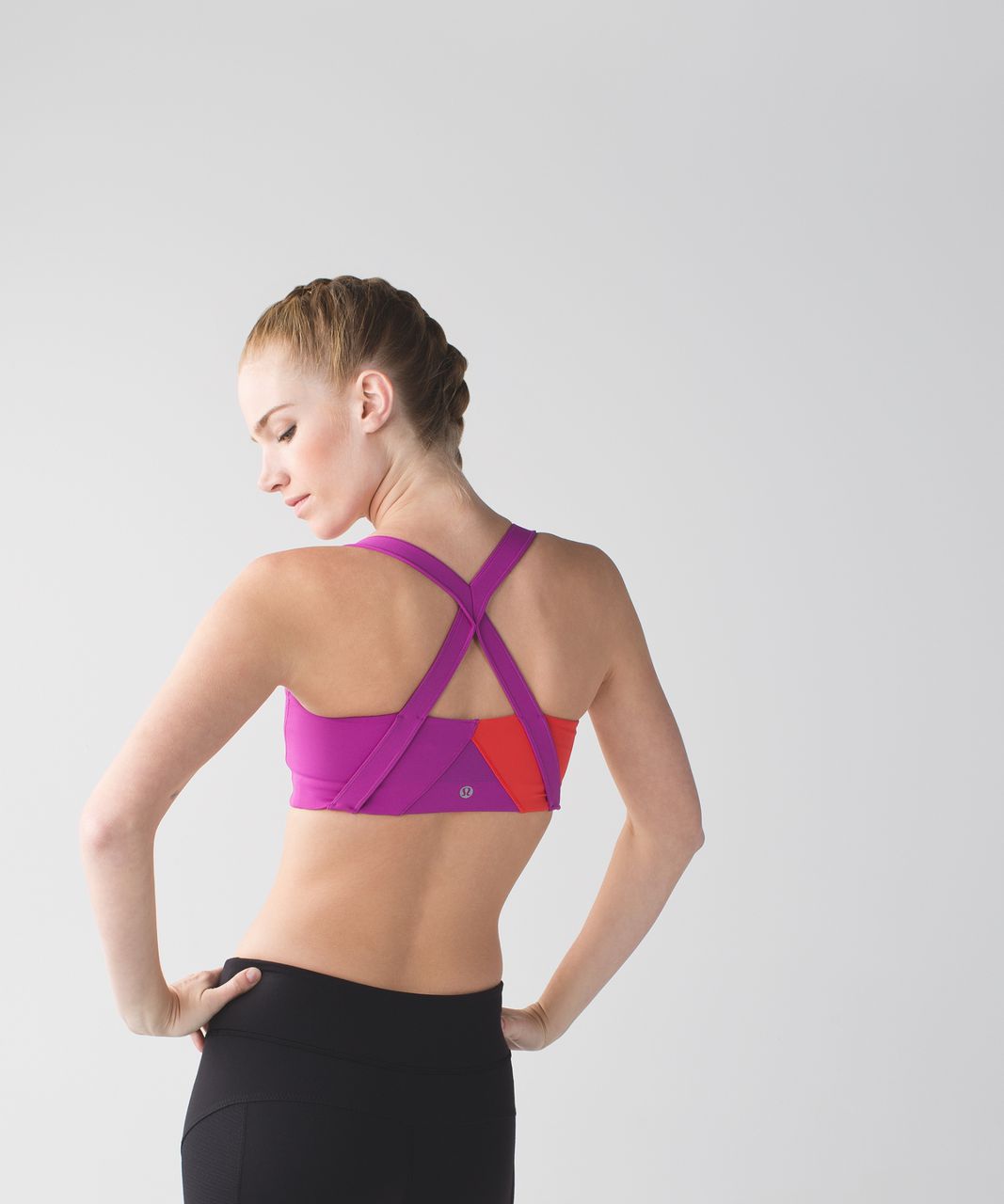 Lululemon Kanto Catch Me Bra - Ultra Violet / Alarming