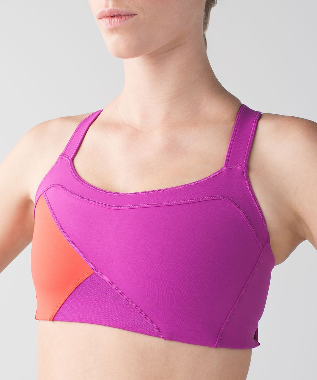 Lululemon Kanto Catch Me Bra - Ultra Violet / Alarming