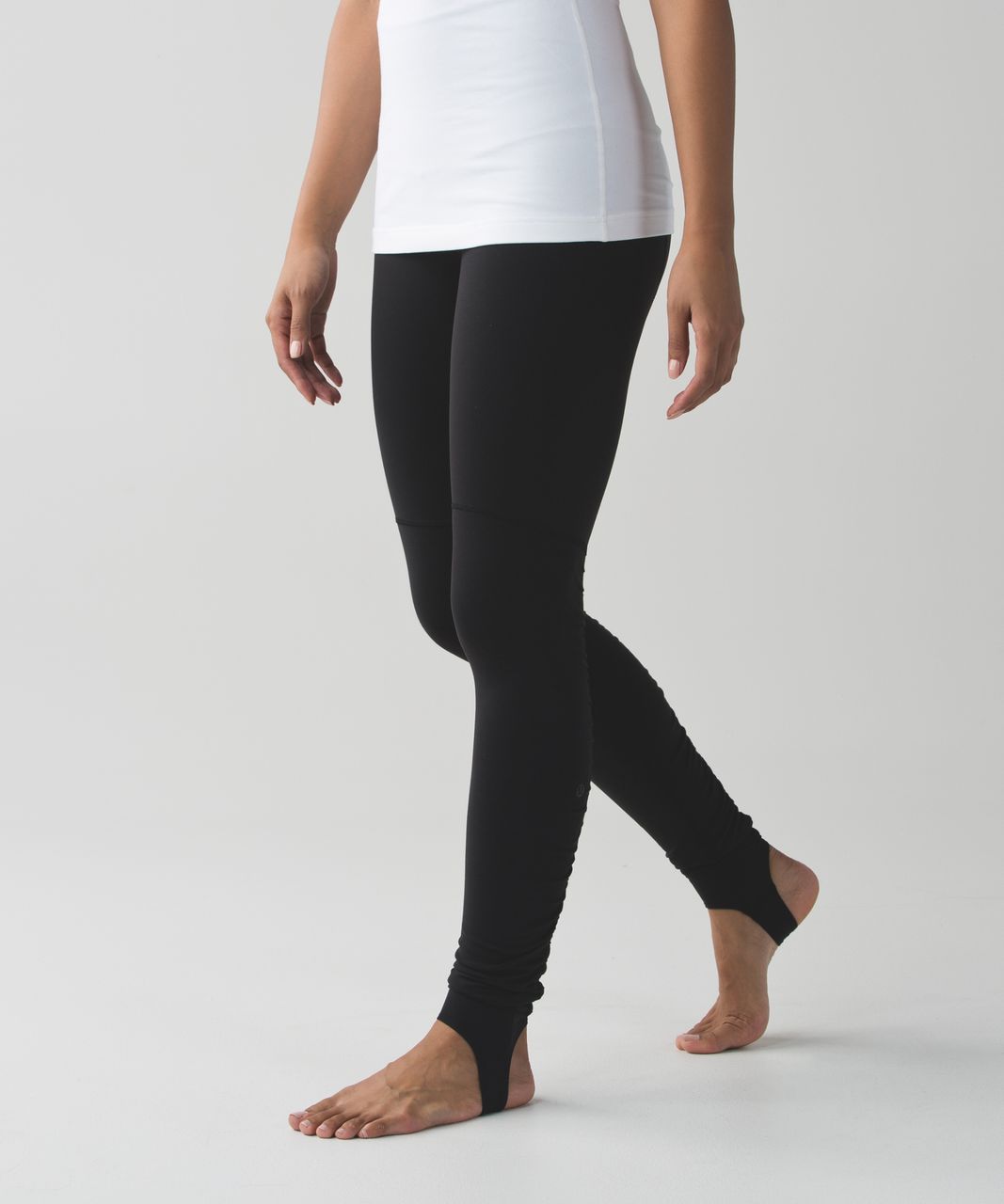 Lululemon Athletica Women's Color Block Gray/Black Yoga Stirrup