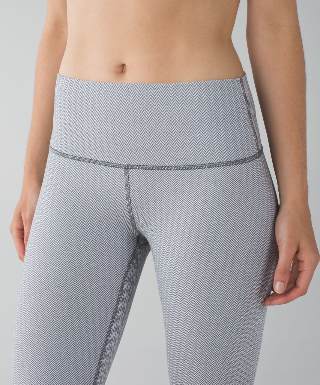 Lululemon High Times Pant - Heathered Herringbone Heathered White Slate