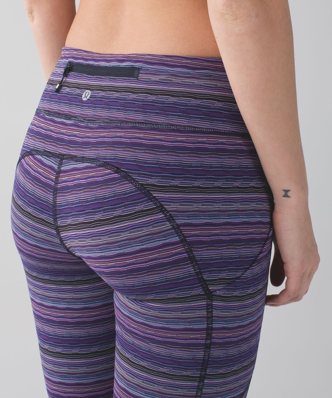 Lululemon Speed Tight IV - Space Dye Twist Ultra Violet Multi / Black ...