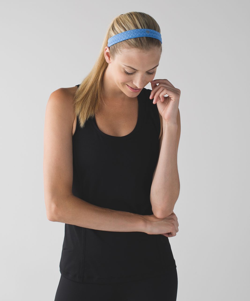 Lululemon Cardio Cross Trainer Headband - Heathered Pipe Dream Blue