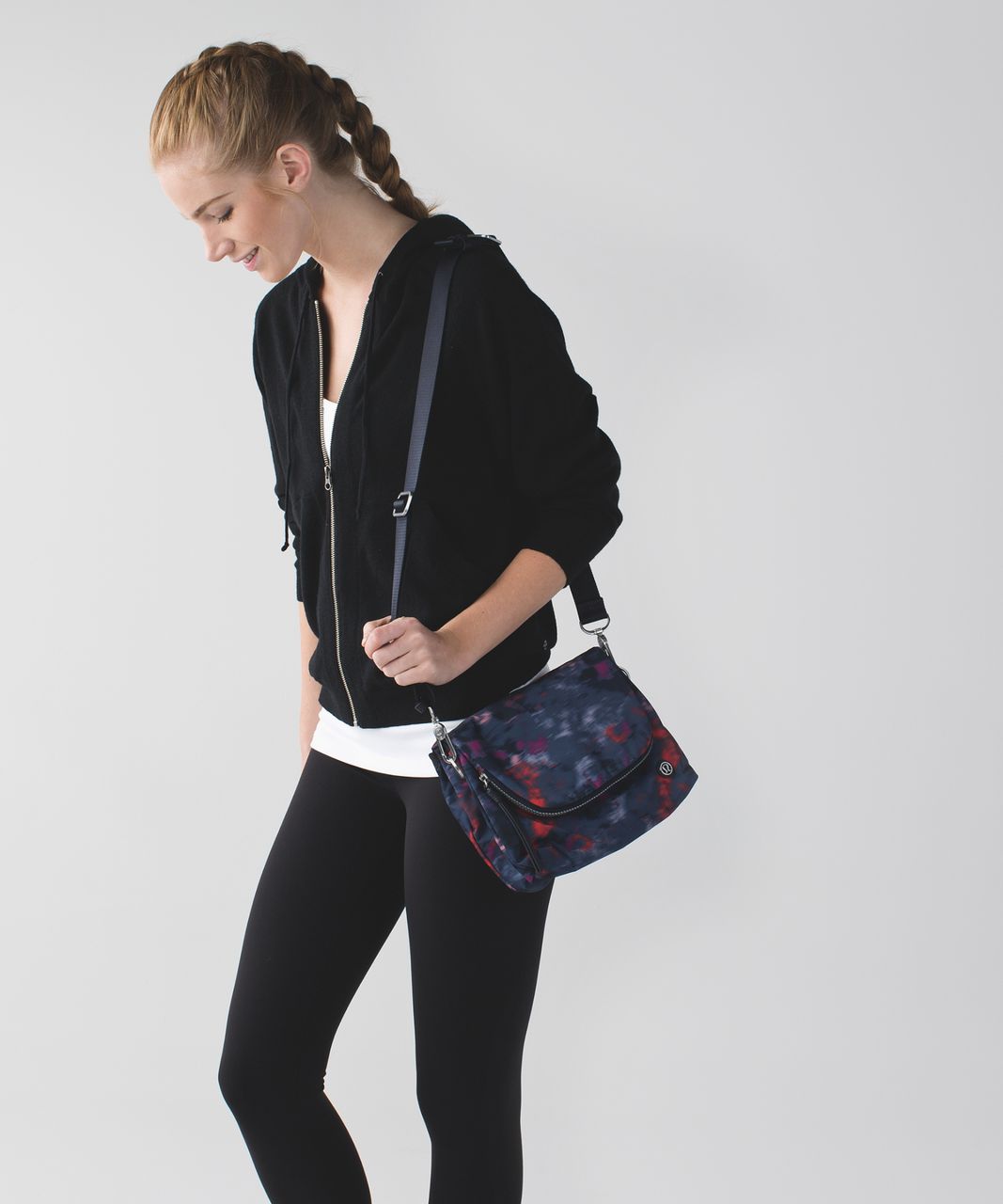 Lululemon Party Om Bag - Simple Blooms Regal Plum Multi / Naval Blue - lulu  fanatics