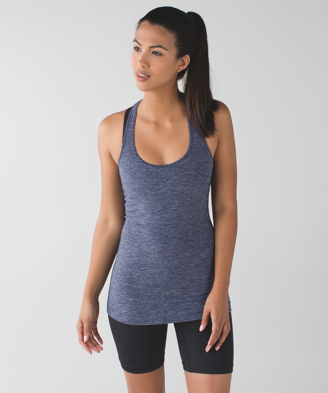 Lululemon Cool Racerback - Heathered Deep Navy (First Release)