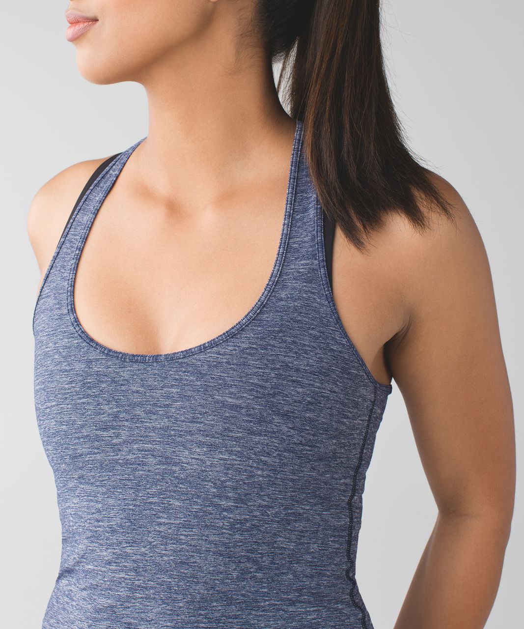 Lululemon Cool Racerback - Heathered Deep Navy (First Release)