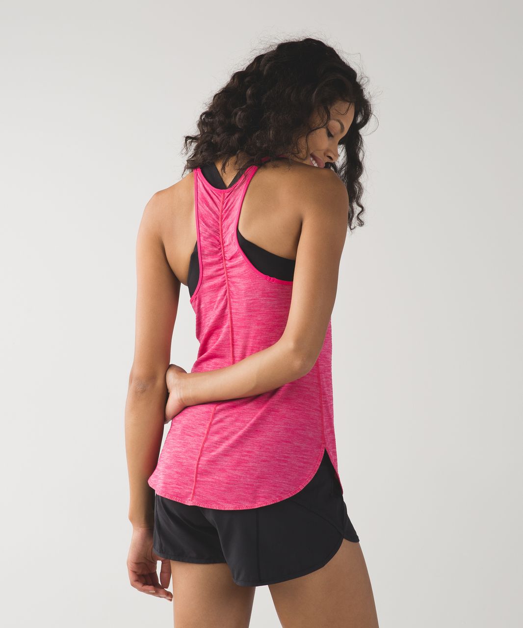 Lululemon What The Sport Singlet II - Heathered Bon Bon