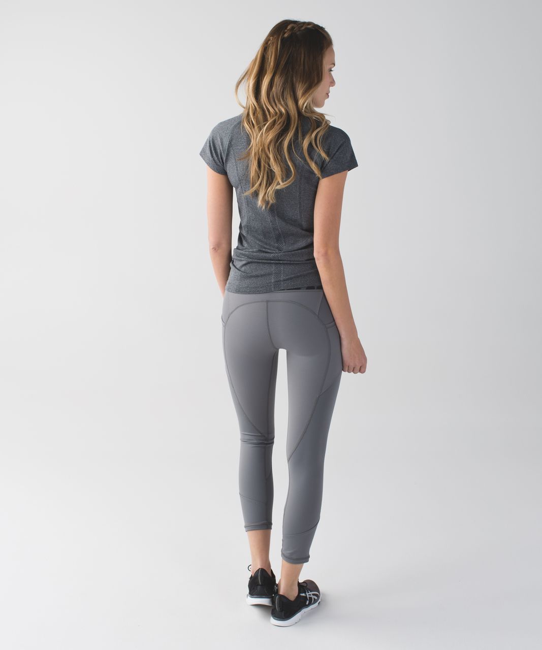 Lululemon All The Right Places Crop - Slate