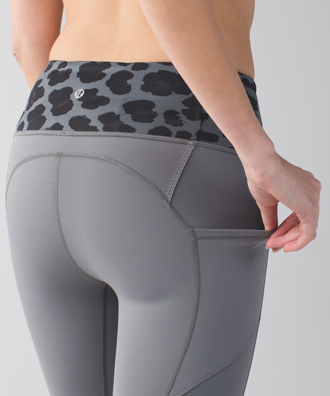 Lululemon All The Right Places Crop - Slate
