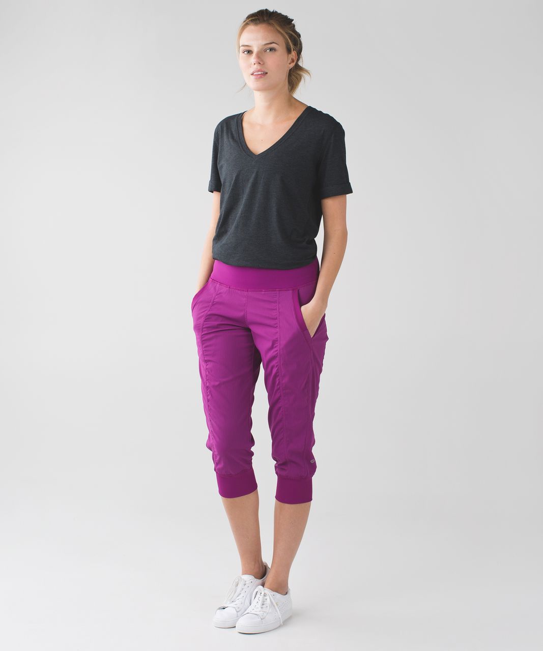 Lululemon In Flux Crop - Regal Plum