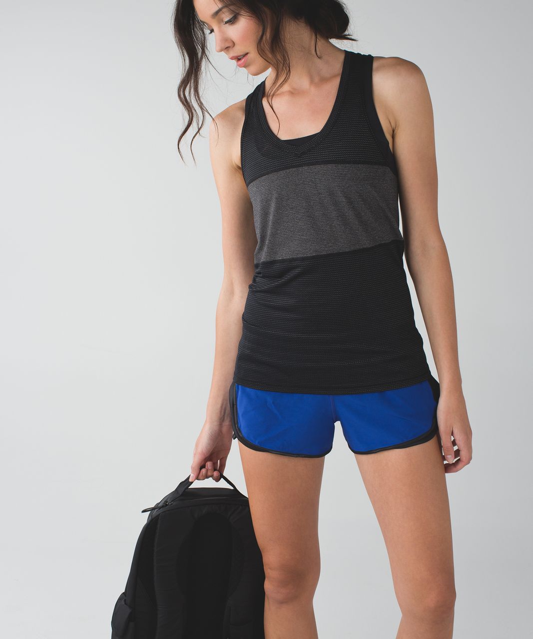 Lululemon Super Squad Short - Sapphire Blue / Black