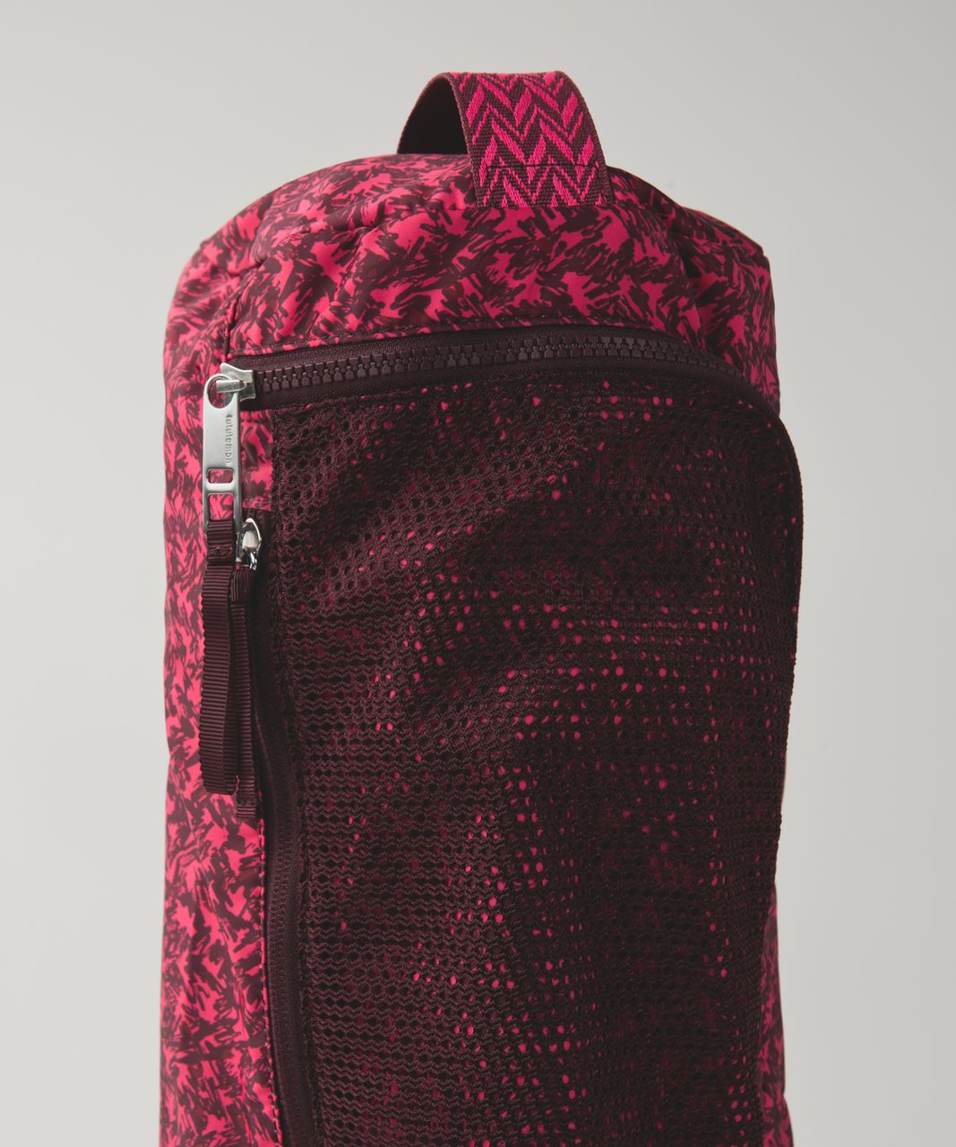 Lululemon Drishti Yoga Tote - Mountain Peaks Bon Bon Bordeaux Drama